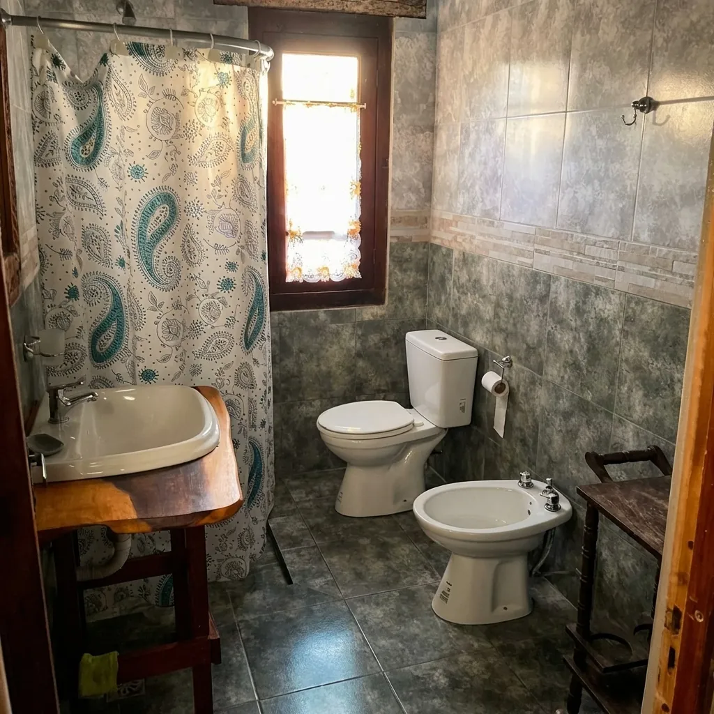 Baño completo de la casa